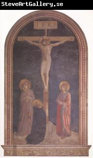 Fra Angelico Crucifixion with st dominic (mk05)